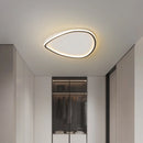 plafonniers modernes nordiques à bande led pour allée et balcon