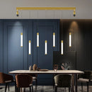 lustre moderne lumineux à économie d'énergie pour une ambiance chaleureuse
