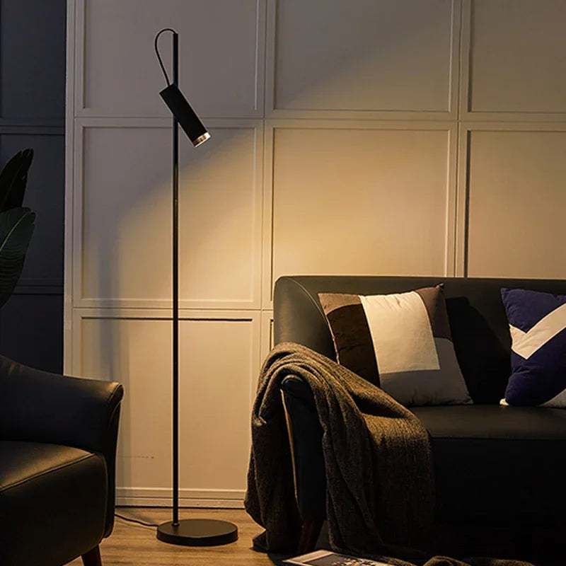 Lampadaire design led décorée minimaliste intérieur