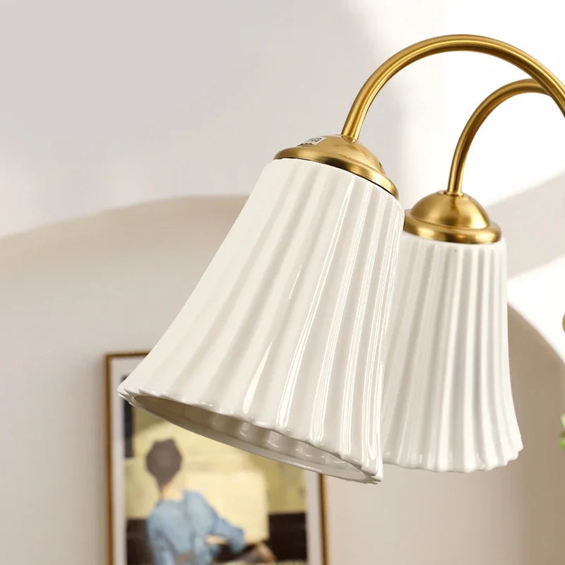 Kronleuchter aus Keramik im modernen nordischen Stil für elegantes Interieur - vue 5 sur 9