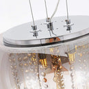 luminaire suspendu en cristal de luxe