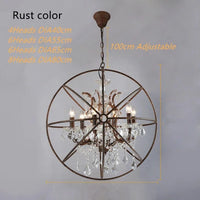 Lustre en cristal Vintage