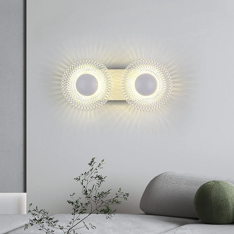 applique murale en fer design corne italienne pour décoration intérieure à led - vue 6 sur 11