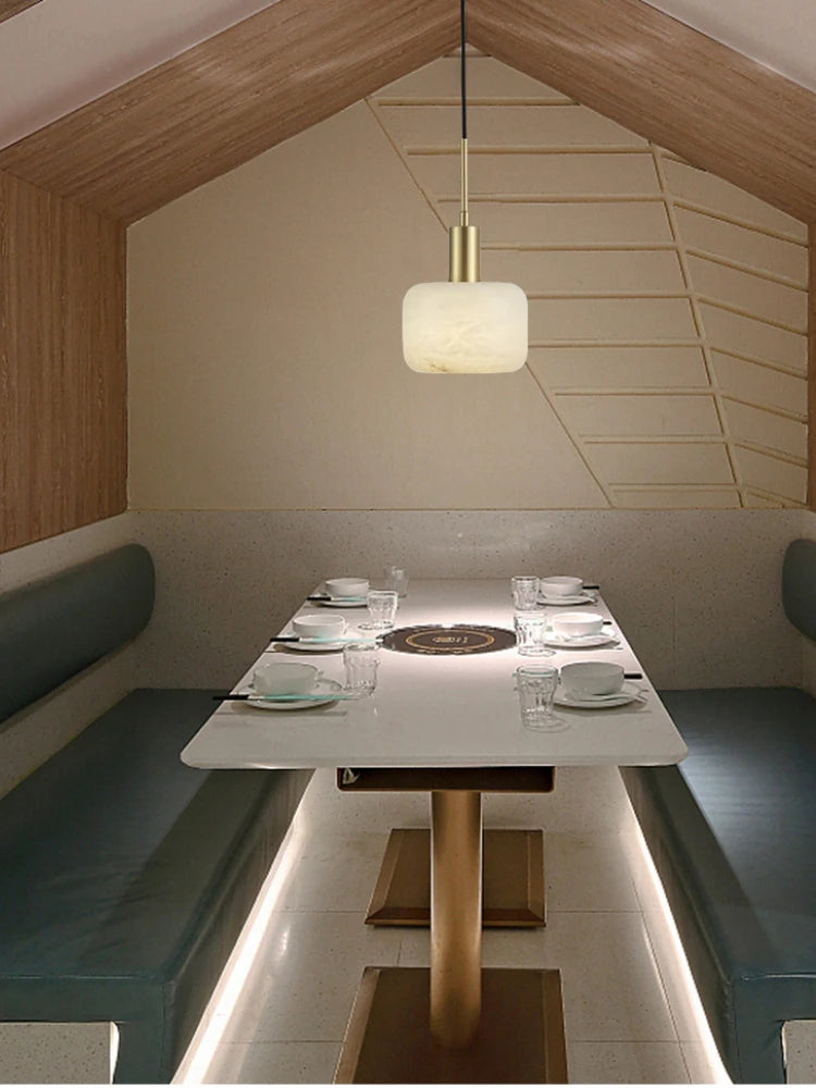 lustre en cuivre moderne pour éclairage intérieur et extérieur - vue 4 sur 7