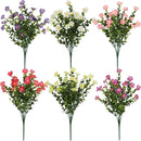 lot de 3 bouquets d eucalyptus artificiels en soie décoration intérieure
