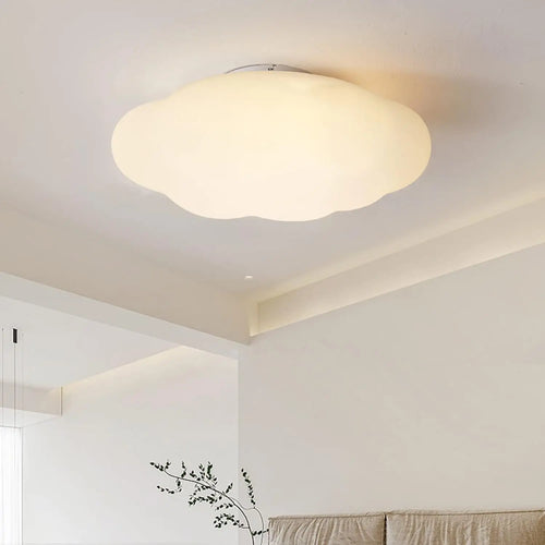 plafonnier led moderne en forme de nuages pour ambiance décorative