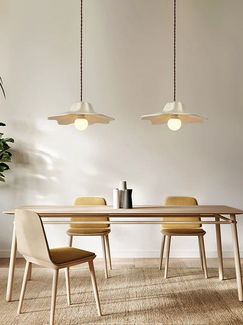 Moderner Wabi-Sabi-Kronleuchter für ein originelles und elegantes Interieur - vue 2 sur 8
