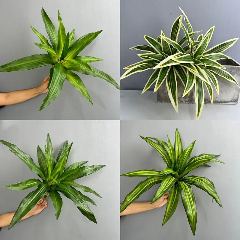 agave artificiel 15 feuilles décoration florale pour intérieur - vue 4 sur 13
