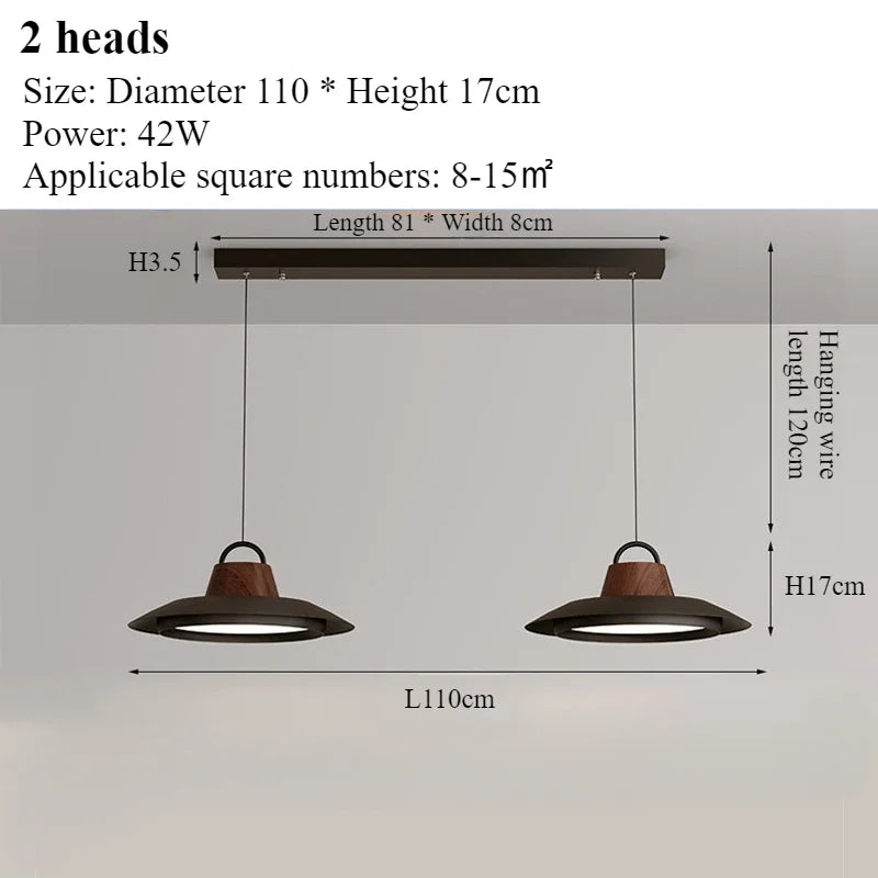 lustre moderne nordique créatif pour décoration intérieure avec lumières led - vue 14 sur 16