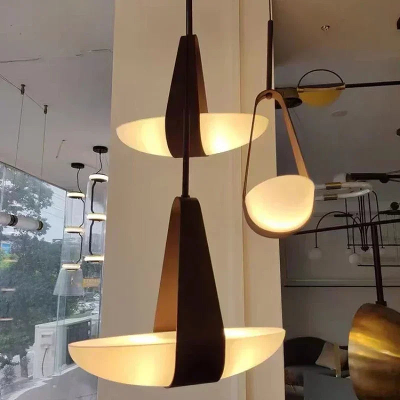 lustre nordique moderne créatif éclairage décoratif intérieur - vue 4 sur 8