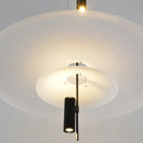 SANDYHA Kronleuchter im Ufo-Stil LED Modern für die Inneneinrichtung