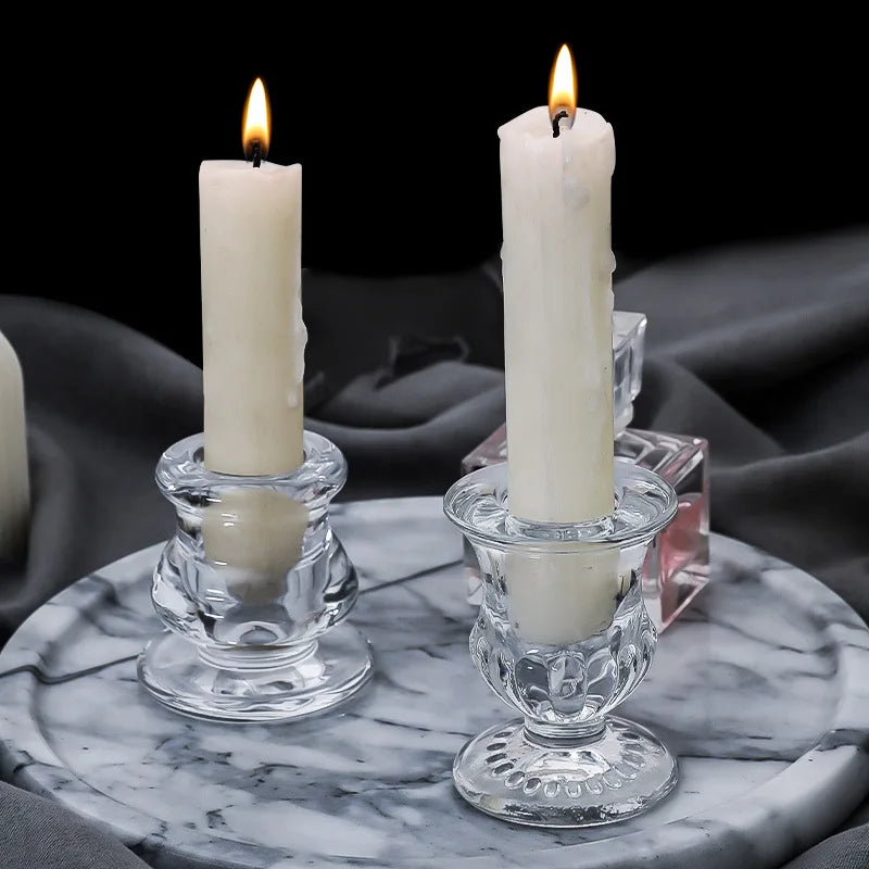 bougeoir de style européen pour décoration festive et élégante - vue 5 sur 8