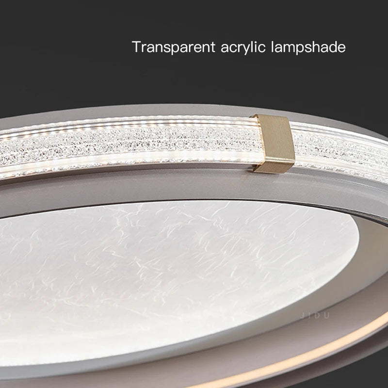 plafonnier led moderne pour intérieur design contemporain 2024 - vue 6 sur 8