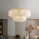 Moderner Kronleuchter aus spanischem Naturmarmor LED