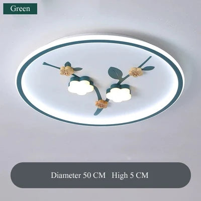 LED-Deckenleuchte im floralen Design für moderne Deckengestaltung - vue 13 sur 12