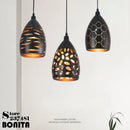 Vintage-Kronleuchter Wellenform im Vogelnest-Design dekorativ
