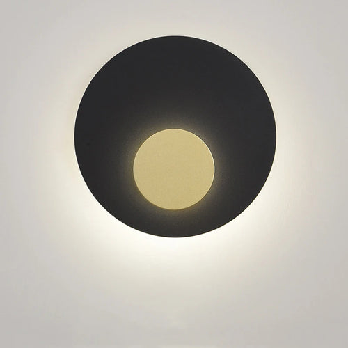 LED-Wandleuchte goldene Mond nordisches Design dekorativ - vue 5 sur 8