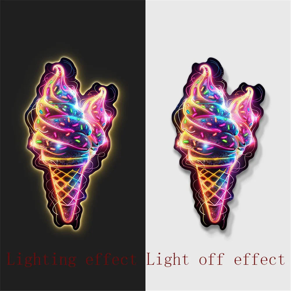 applique murale à led pour décoration lumineuse enfants et cafés - vue 19 sur 23
