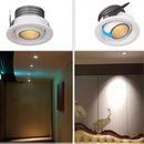 Mini LED-Spot Einbauleuchte mit Blendschutz und dimmbarer Helligkeit COB Deckenstrahler