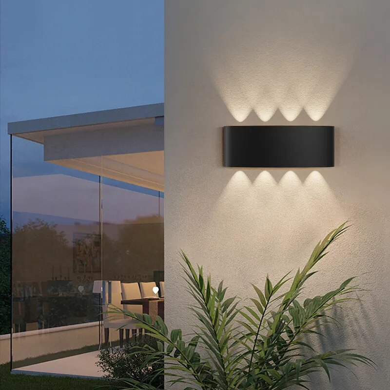 Applique murale extérieure étanche led ip65 - vue 6 sur 11