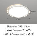Moderne LED-Deckenleuchte für dekorative Innenbeleuchtung