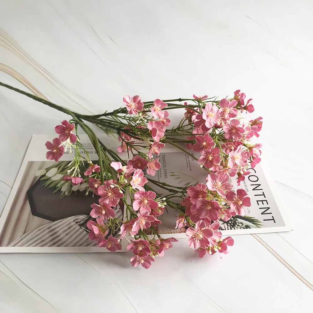 fleur artificielle étoile décoration douce et fraîcheur - vue 7 sur 15