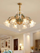 lustre en cristal rustique pour éclairage intérieur industriel