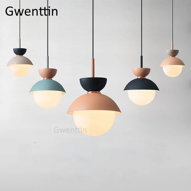 suspension en verre moderne pour décoration intérieure élégante - vue 4 sur 22