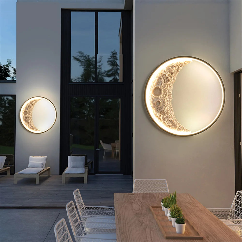 applique murale led ronde post-moderne design pour décoration intérieure - vue 5 sur 10