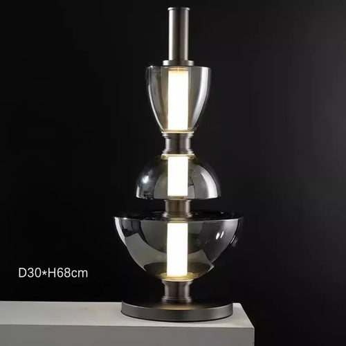 Pendelleuchte aus farbigem Glas im nordischen Design für elegantes Licht