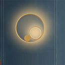Moderne nordische LED-Wandleuchte aus Eisen, Aluminium und Acryl