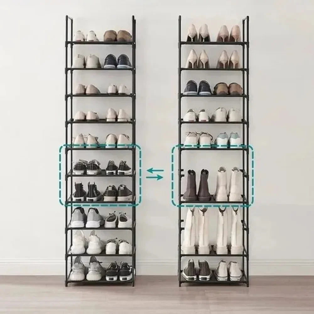 etagère à chaussures multifonctionnelle pour rangement optimal - vue 10 sur 9