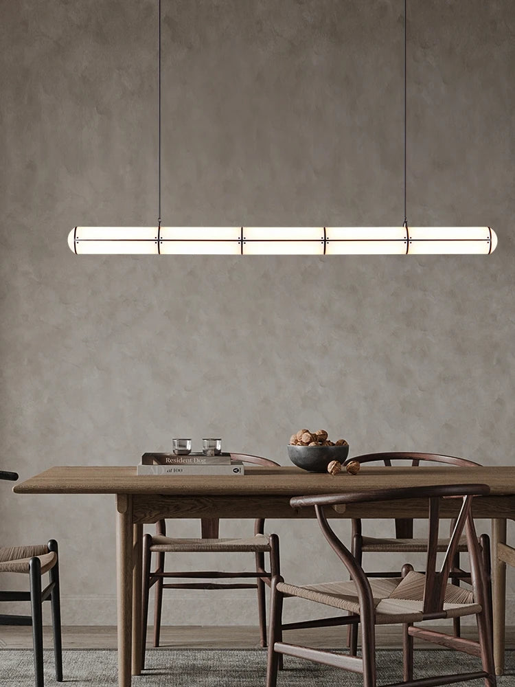 Minimalistische und trendige Pendelleuchte für Bar und Café - vue 3 sur 9