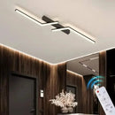 plafonnier led ligne moderne pour salon étude éclairage