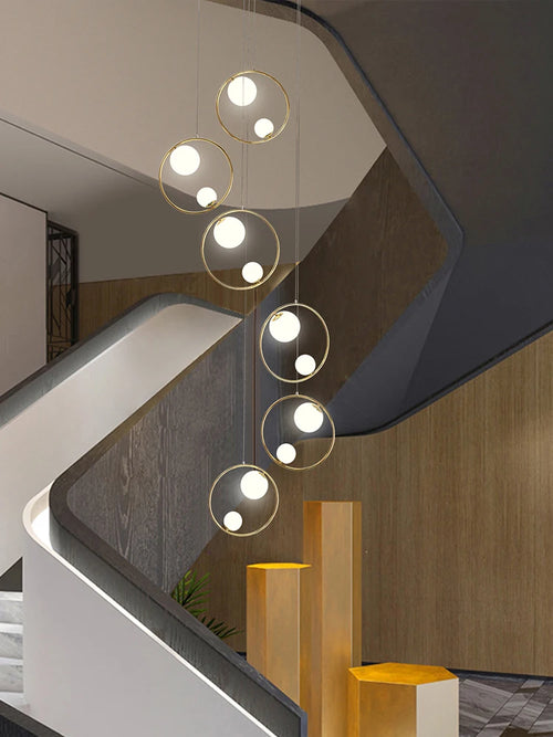 Moderner Kronleuchter Design für ein elegantes Loft-Interieur - vue 4 sur 14