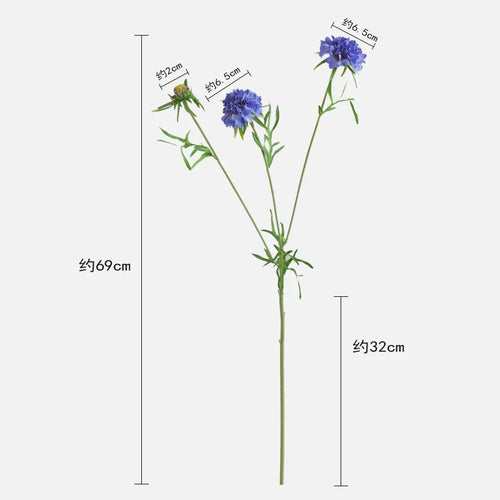 fleur artificielle en pot pour décoration et mariage