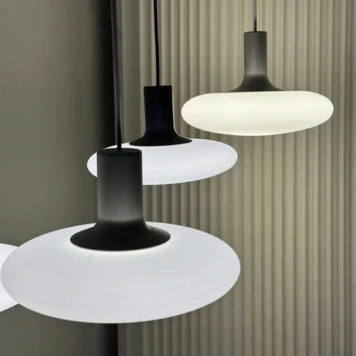 Kreativer minimalistischer Glaskronleuchter für moderne und originelle Dekoration - vue 6 sur 12