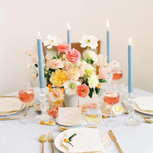 bougeoir en verre décoratif pour mariage et bureau