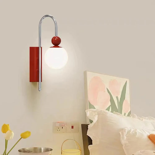 LED-Wandleuchte aus Metall mit variabler Dimmung - vue 5 sur 8