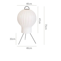 Jellyfish Floor Lamp Silk Standing Light Table Lamps for Bedroom Beside