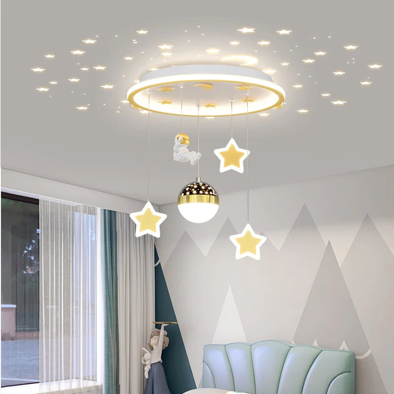 LED-Deckenleuchte in Sternform für das Kinderzimmer - vue 5 sur 9