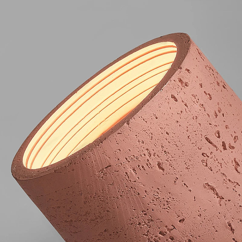 Wabi Sabi – LED-Spot aus rotem Zement - vue 6 sur 16