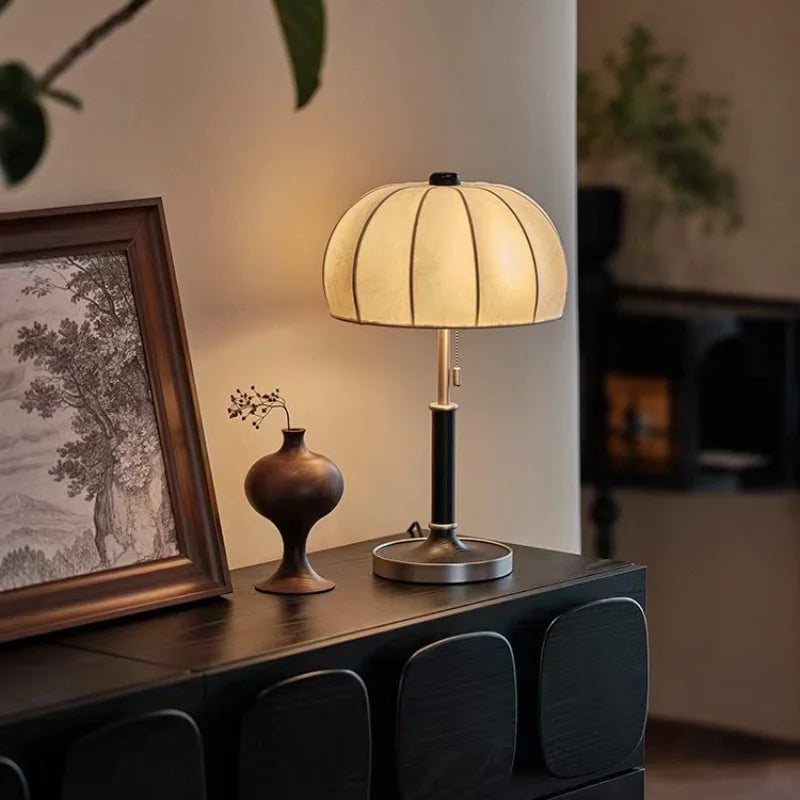 lampe de table rétro américaine minimaliste design avancé - vue 2 sur 8