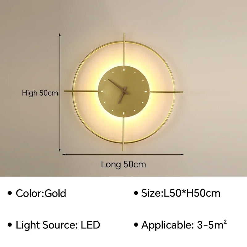 applique murale moderne à led pour décoration intérieure élégante