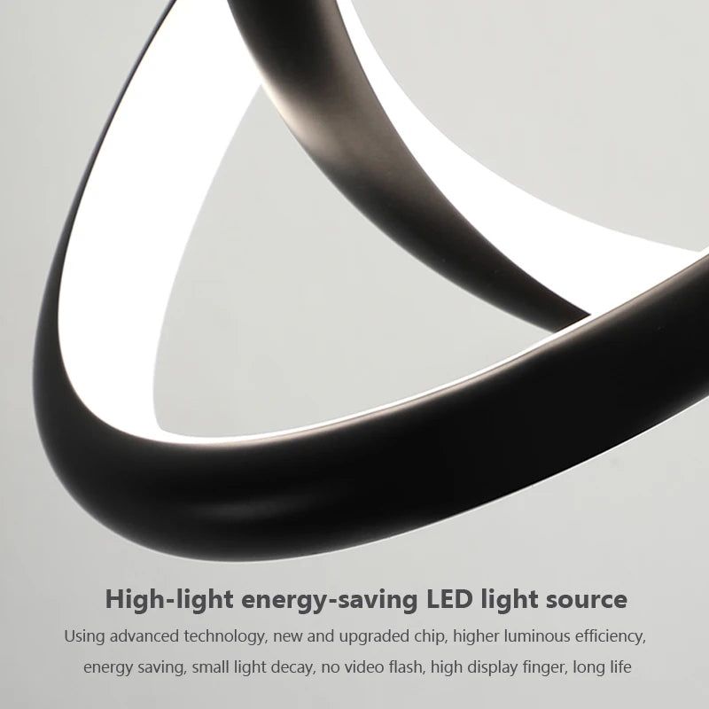 Suspension LED au design minimaliste moderne - vue 10 sur 9