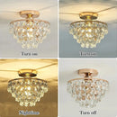 plafonnier de luxe en cristal luminaires led décoratifs