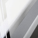 Store enrouleur double persienne tissu pour chambre salon