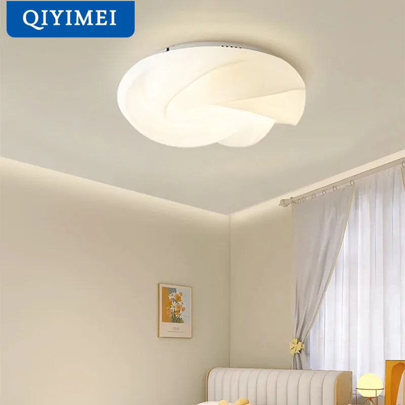 lustre led moderne pour décoration d'intérieur en forme de couronne - vue 7 sur 12
