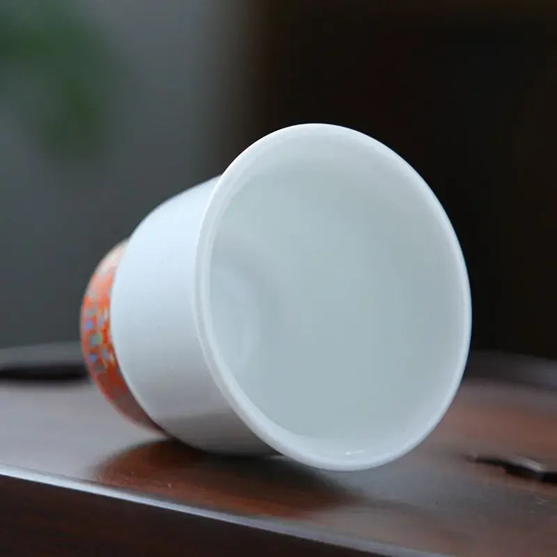Service the kung fu porcelaine jade 6 tasses