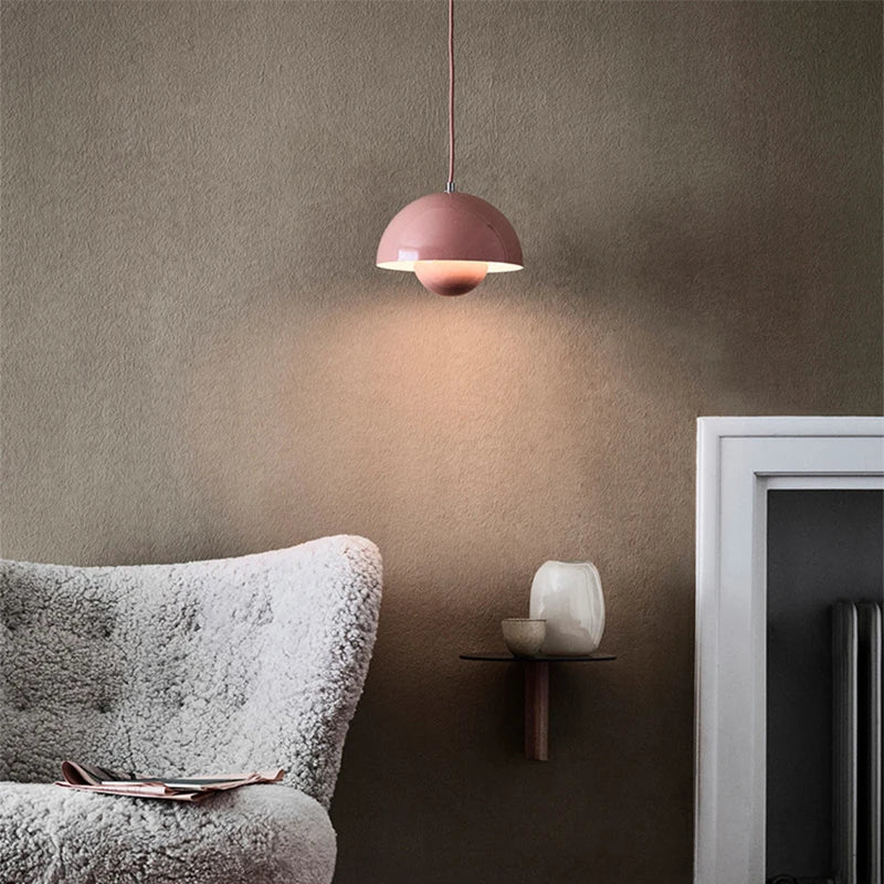 Suspension nordique moderne led pour éclairage intérieur décoratif - vue 3 sur 12